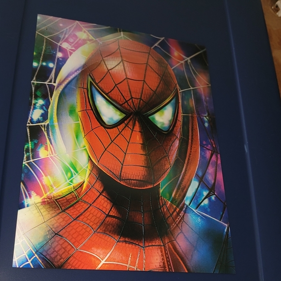Art | Spiderman 3d Holographic Lenticular Poster | Poshmark